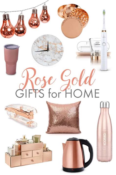 Track your orders and use our self. Rose gold gifts for her & home - More Than Thursdays