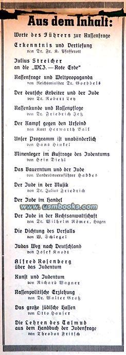 September 1935, wurden die sogenannten nürnberger gesetze erlassen. 1935 Anti-Jewish Nazi Party Newspaper Supplement