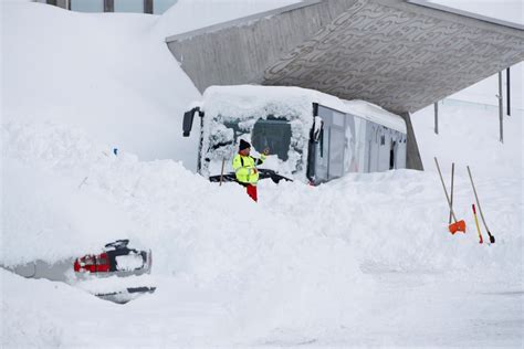 Avalanche Bursts Into Swiss Hotel As Heavy Snow Continues Across Europe