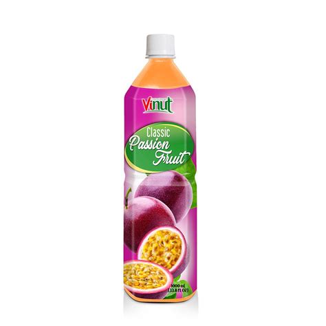 1l Bottle Passion Fruit Juice Drink Factory Manufacturers And Suppliers