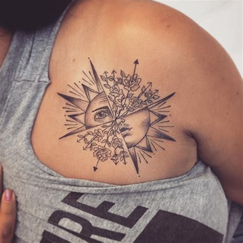 Sun Compass Tattoo