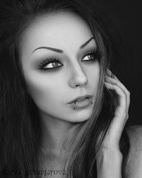 Darya Goncharova Goth Beauty Dark Beauty Classic Beauty Gothic