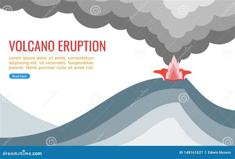Volcano Evacuation Route Road Sign Vector Illustration Cartoondealer