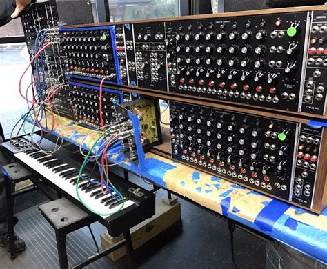 Matrixsynth Howard Jones Sequencing In Style With Moog Model 1 In