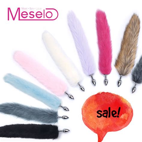Buy Meselo 10 Color Stainless Steel Foxs Tails Anal