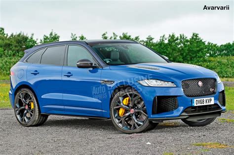 Jaguar F Pace Svr Will Be Revealed On Wednesday At New York Motor Show