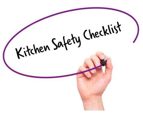 5 Kitchen Safety Tips Infographic