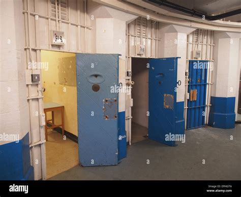 A Row Of Cell Doors Inside Lancaster Prison Part Of The Castle In The