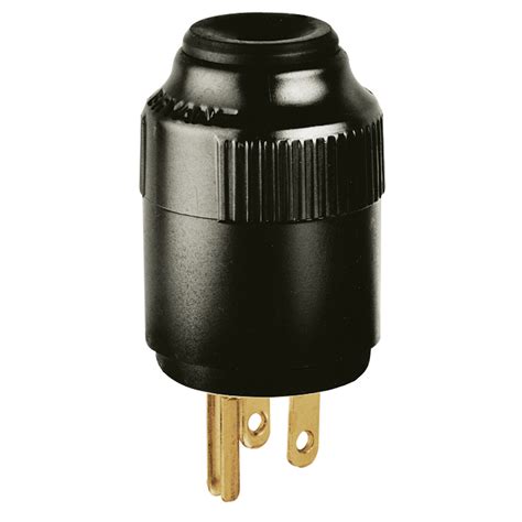 Straight Blade Devices Commercial Industrial Grade Male Plug 15A