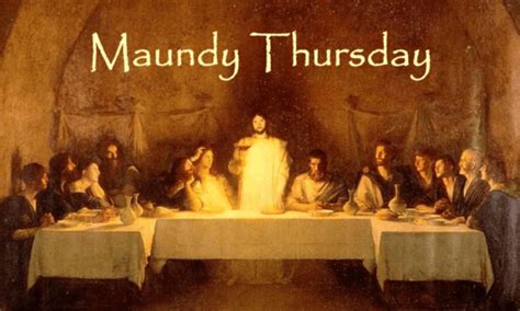 Maundy Thursday Faith Fellowship Church