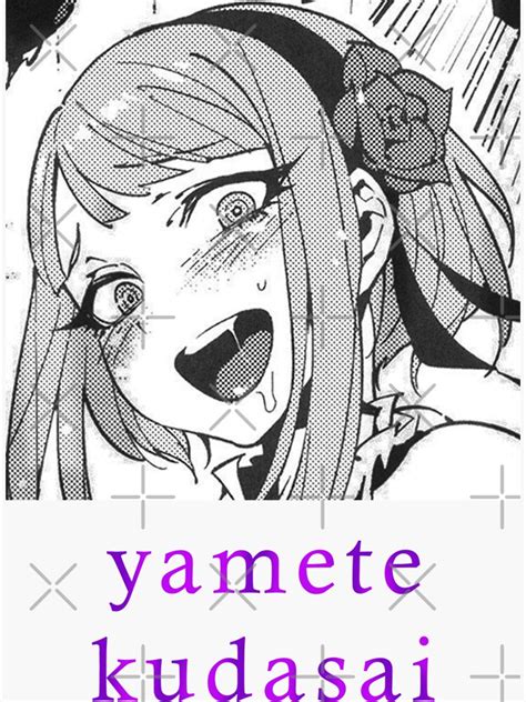 Yamete Hentai Sticker For Sale By Nasserel Redbubble