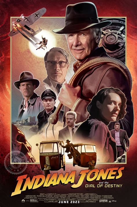Indiana Jones And The Dial Of Destiny Ludodrodriguez Posterspy