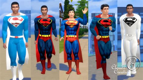Mens Superman Simsworkshop