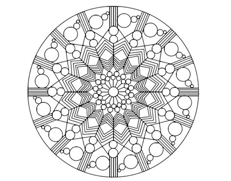 Circulos animados para colorear / circulos para imprimir numeros em circulos para imprimir ~ imagens para colorir imprimíveis : Dibujo de Mandala flor con círculos para Colorear ...