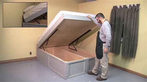 How To Make A Gas Lift Storage Bed Hanaposy