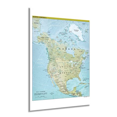 Buy Historix 2021 North America Map 24x36 Inch Map Of North America