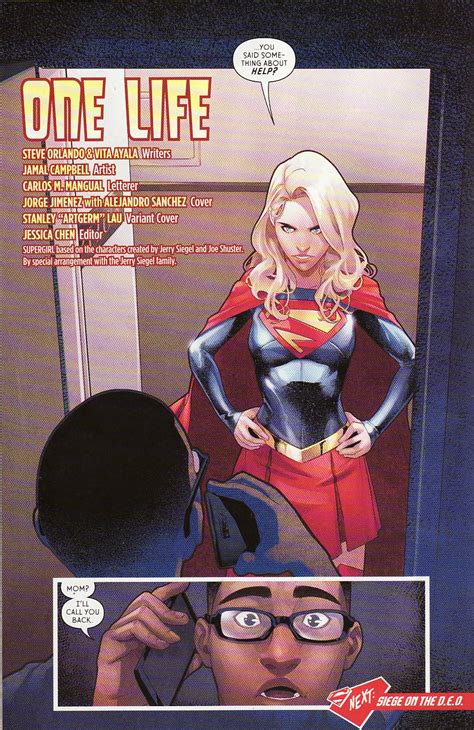 Supergirl Comic Box Commentary Review Supergirl 19