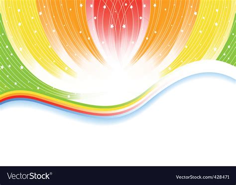 Vector Abstract Bright Background Royalty Free Vector Image