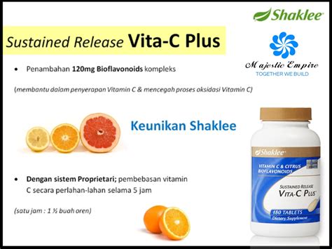 Vitamin Sihat Semulajadi Manfaat Dan Kebaikan Sustained Release