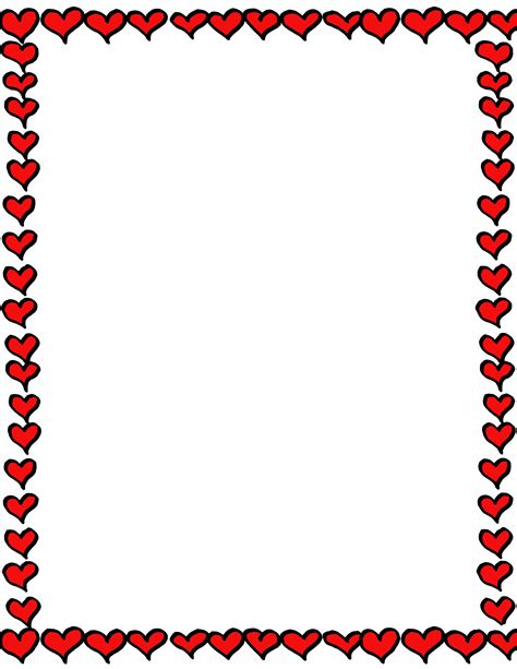 Cute Valentine Border Png Valentines Day Images