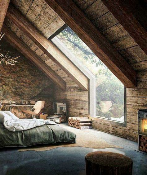 Pin By Joyce Kolb On Log Cabins Attic Bedrooms House Design House