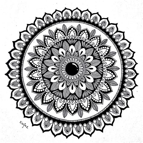 Mandala Easy Mandala Drawing Mandala Design Art Mandala Drawing