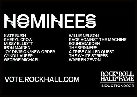 Rock Roll Hall Of Fame Reveals 2023 Nominees WCTK FM
