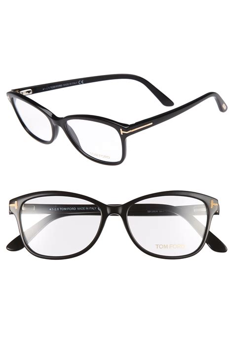 women s tom ford 53mm optical glasses shiny black in 2020 tom ford glasses tom ford glasses