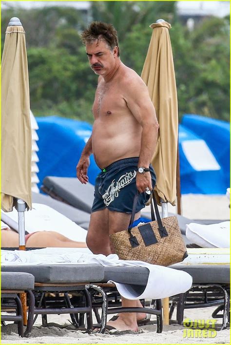 Chris Noth Goes Shirtless On The Beach During Miami Vacation Photo 4082921 Chris Noth