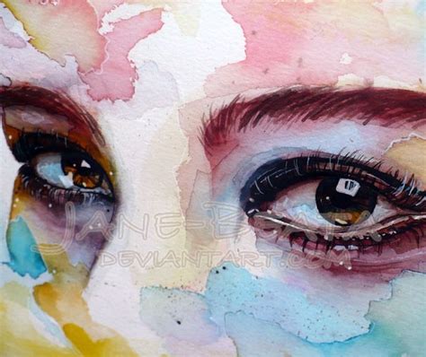 Watercolor Eye Study By Jane Beata On Deviantart Watercolor Eyes