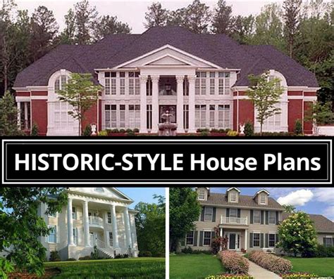 Historic House Plans—from Vintage To Contemporary