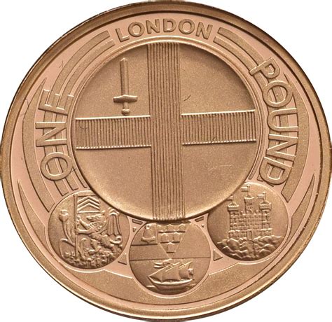 £1 One Pound Proof Gold Coin Capital Cities 2010 London £89830