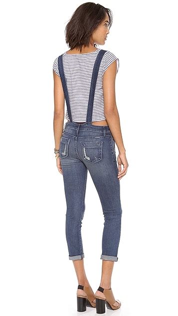 One By Black Orchid Skinny Overalls Shopbop