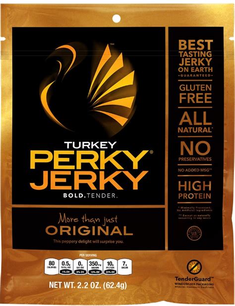 Perky Jerky Redesigns Packaging