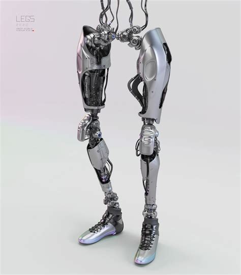 Robot Skater Legs On Behance Robot Leg Robot Sci Fi Fashion