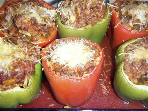 Katie Kates Kitchen Spanish Stuffed Peppers