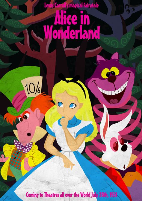 Alice In Wonderland Cartoon Wallpaper Wallpapersafari