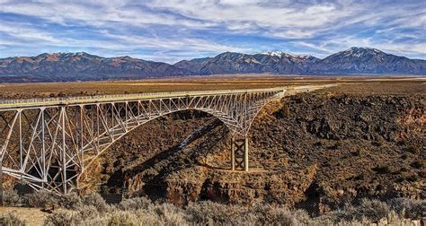 New Mexicos Rio Grande Gorge Bridge Is One Of The Highest In The Country