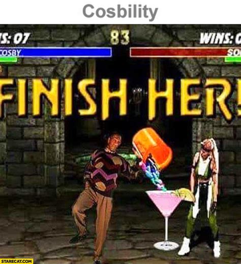Cosbility Finish Her Mortal Kombat Bill Cosby Starecat