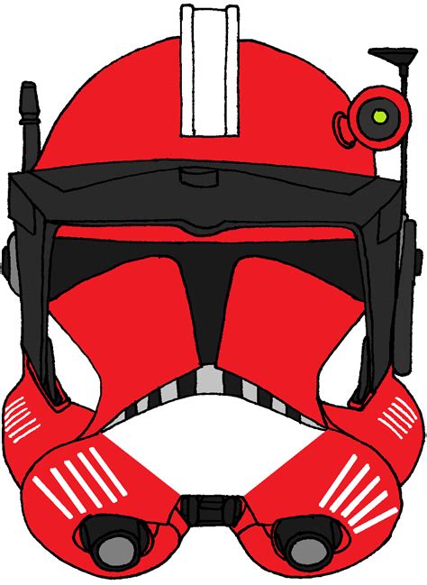 Clone Trooper Commander Foxs Helmet 2 Clone Trooper Helmet Star Wars