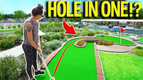 This Mini Golf Course Design Is Awesome So Many Unique Holes Youtube