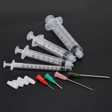 Wholesale Industrial Dispensing Syringe Set 50 Luer Wheel Lock Key