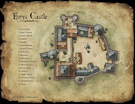 Dnd 5e Castle Map Map Of Farmland Cave