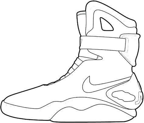 Drawing Of A Jordan Shoe At Explore Collection Of