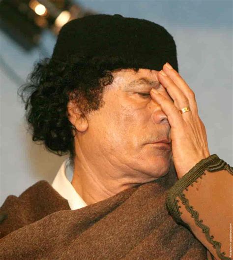 Personal Portrait Muammar Gaddafi Gagdaily News