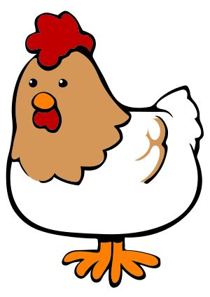 chicken | Chicken clip art, Cartoon chicken, Chicken drawing