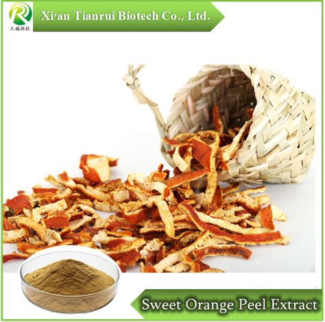 Sweet Orange Peel Extract Powder Hesperidin China Extract And Herbal