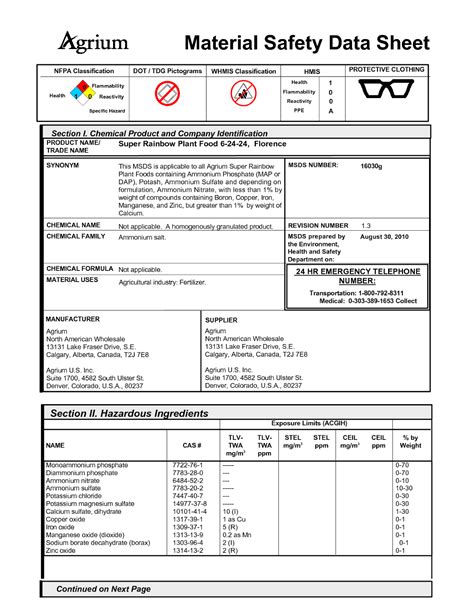 Free Printable Msds Sheets Online Customize And Print
