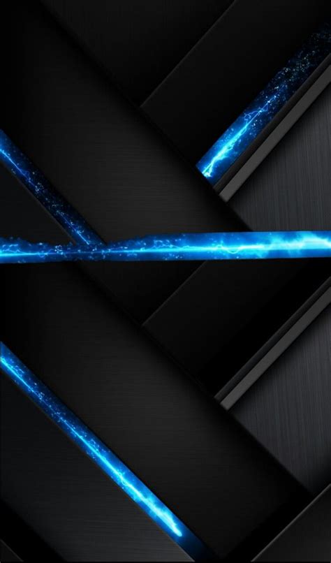 The future of flash games on coolmath games. Black with Neon Blue Geometric Wallpaper | Blue geometric ...