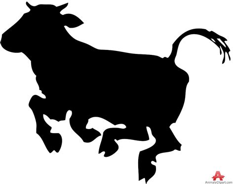 Angus Bull Head Silhouette At Getdrawings Free Download